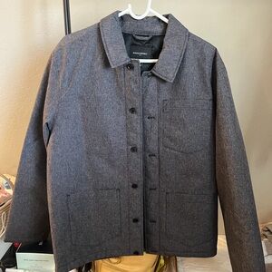 Banana Republic Charcoal Shirt Jacket